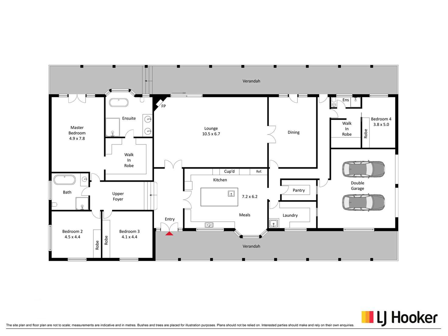 Floorplan of Homely house listing, 1 Shearsby Crescent, Yass NSW 2582