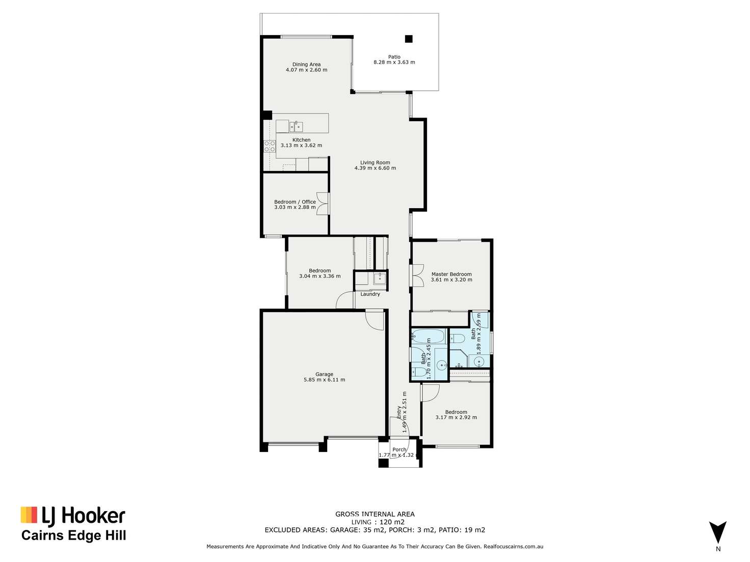 Floorplan of Homely house listing, 53 Chesterfield Close, Brinsmead QLD 4870