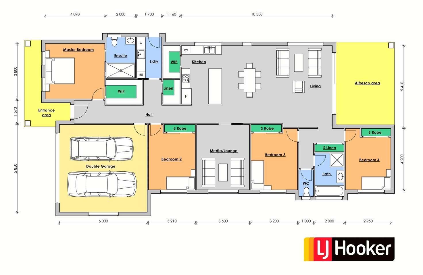 Floorplan of Homely house listing, 94 Albatross Way, Old Bar NSW 2430