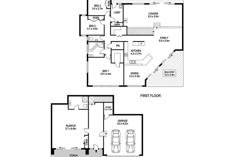 Floorplan of Homely house listing, 32 Kirmington Terrace, West Haven NSW 2443
