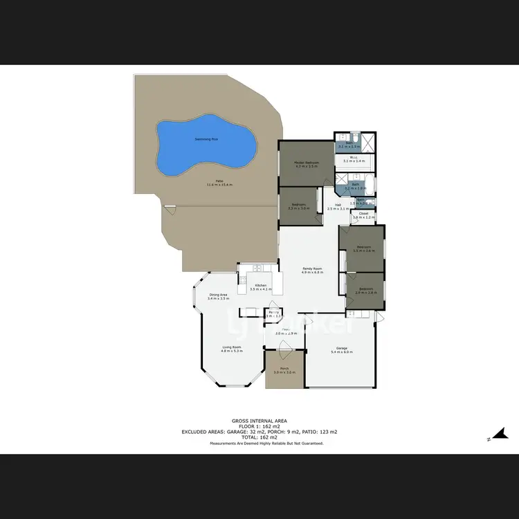 Floorplan of Homely house listing, 4 Fox Court, Ormeau Hills QLD 4208