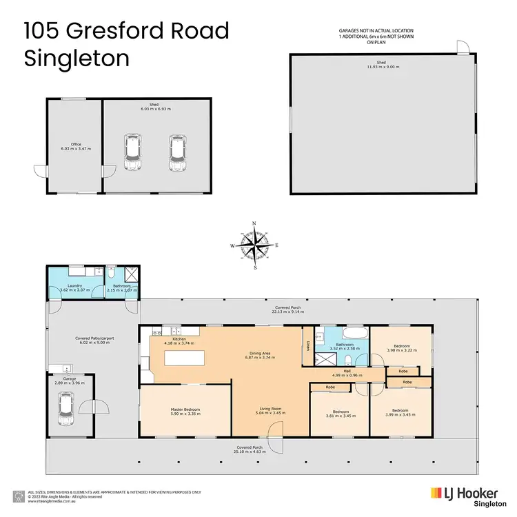 Floorplan of Homely house listing, 105 Gresford Road, Singleton NSW 2330