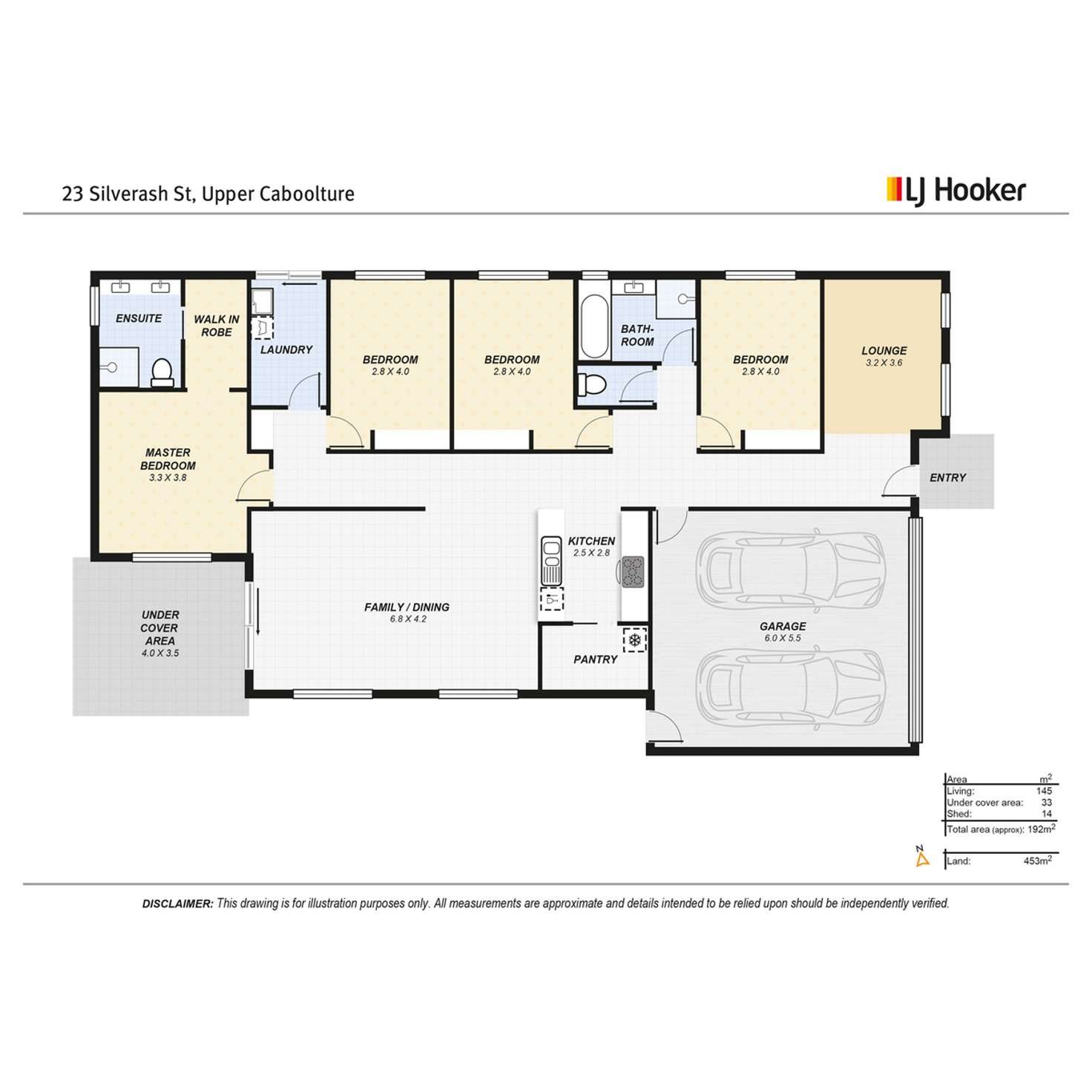 Floorplan of Homely house listing, 23 Silverash Street, Upper Caboolture QLD 4510