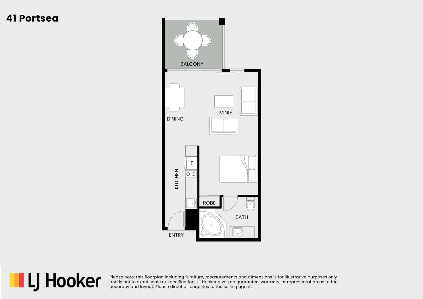 Floorplan of Homely unit listing, 41 Portsea/70-76 Davidson Street, Port Douglas QLD 4877