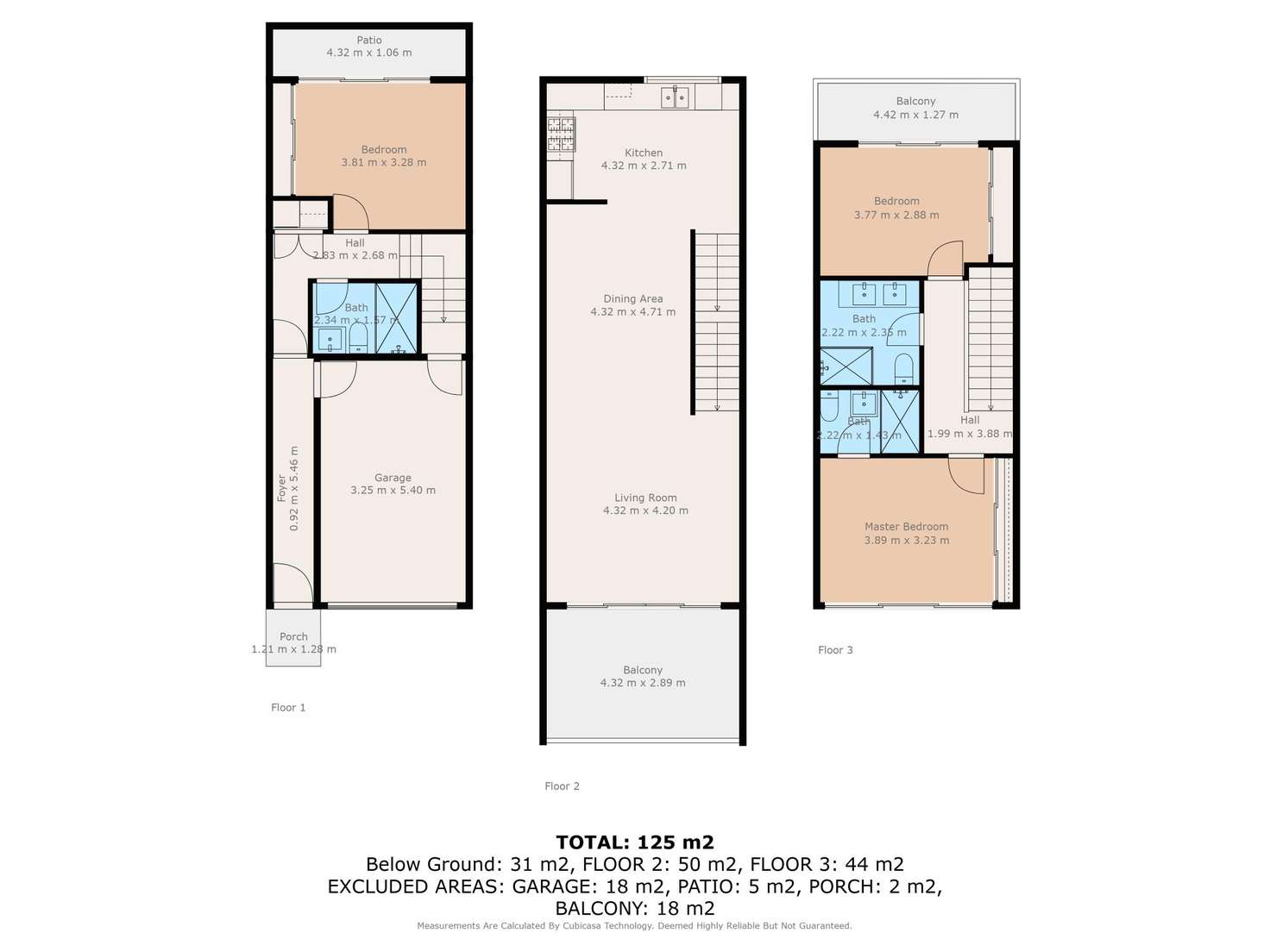 Floorplan of Homely townhouse listing, 7/74-80 Ireland Street, West Melbourne VIC 3003