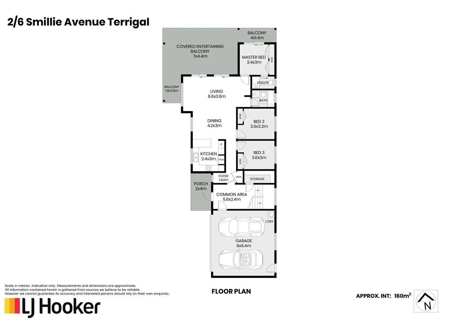 Floorplan of Homely unit listing, 2/6 Smillie Avenue, Terrigal NSW 2260