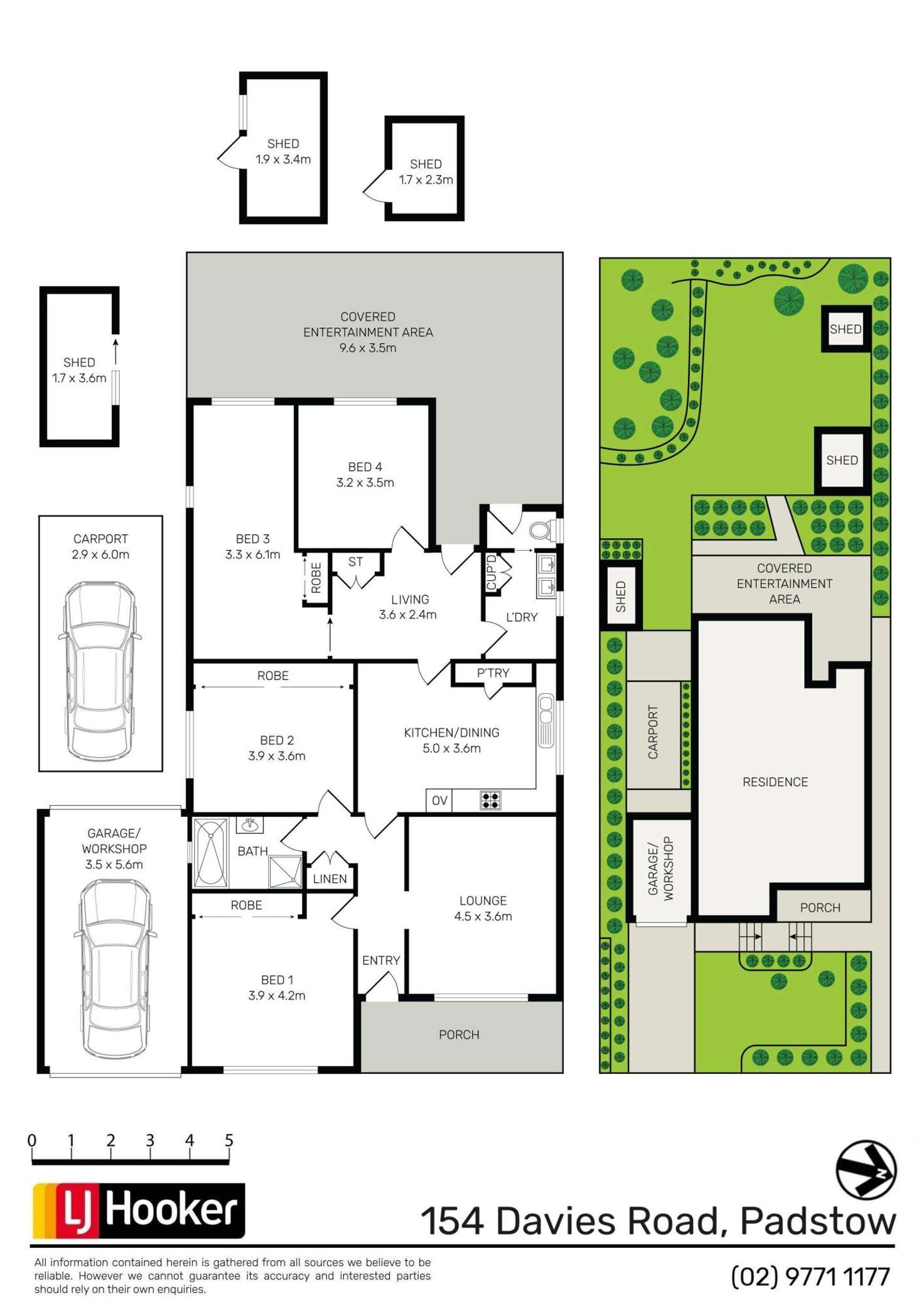 Floorplan of Homely house listing, 154 Davies Road, Padstow NSW 2211