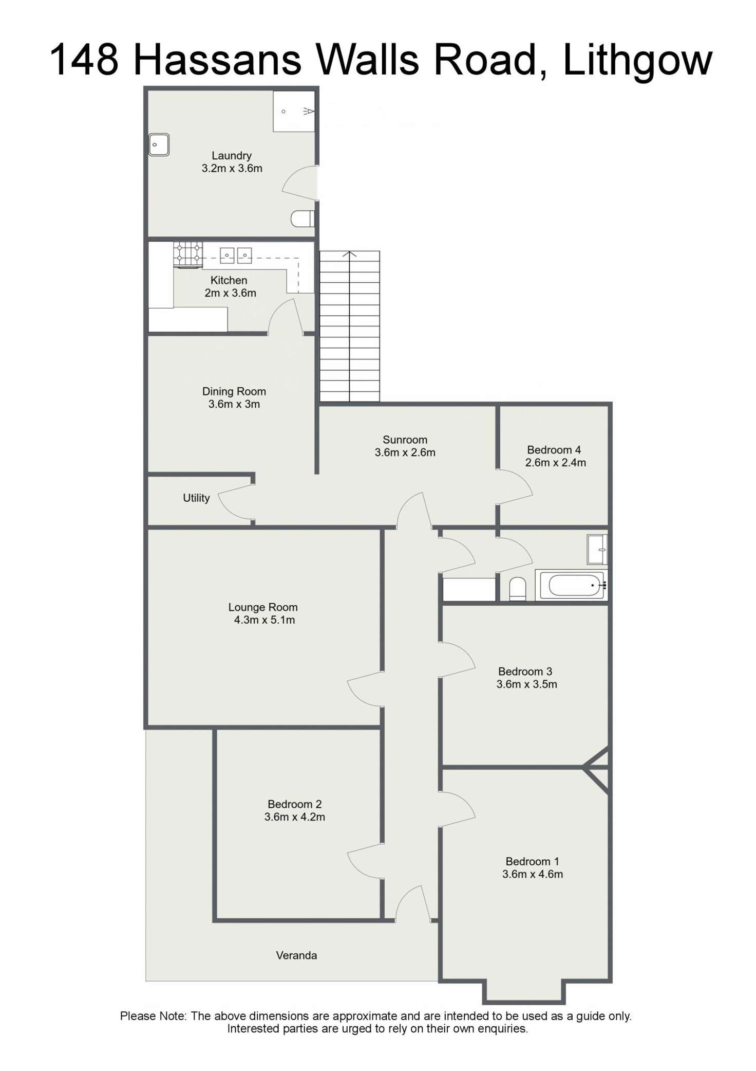 Floorplan of Homely house listing, 148 Hassans Walls Road, Lithgow NSW 2790