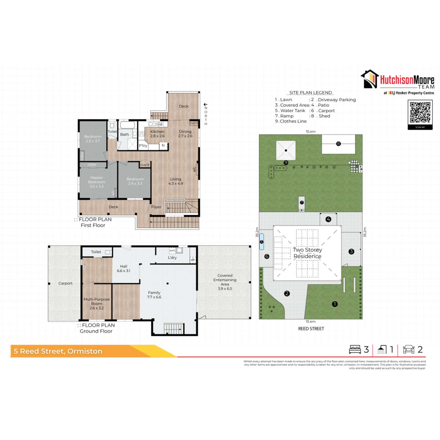 Floorplan of Homely house listing, 5 Reed Street, Ormiston QLD 4160