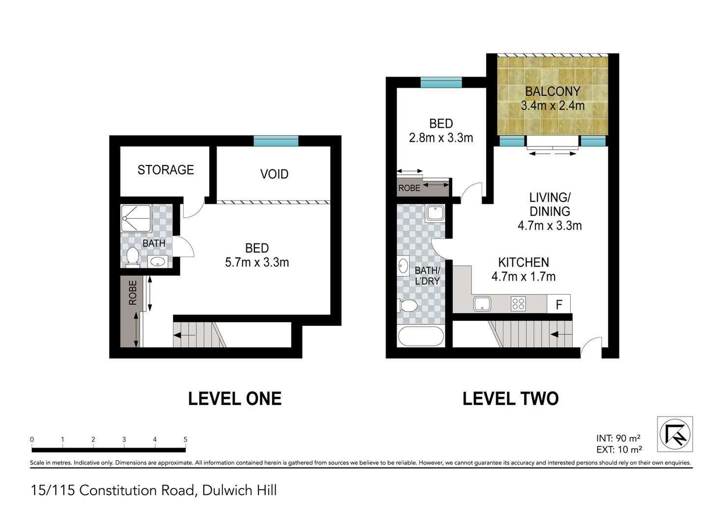Floorplan of Homely apartment listing, Apartment 15/115-117 Constitution Road, Dulwich Hill NSW 2203