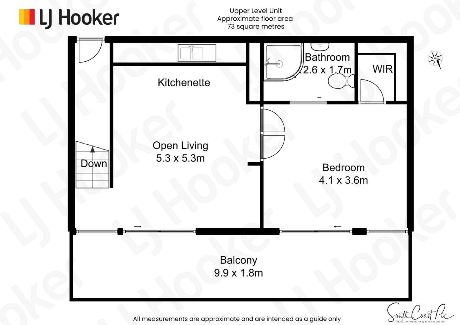 Floorplan of Homely unit listing, 214A/202-208 Beach Road, Batehaven NSW 2536