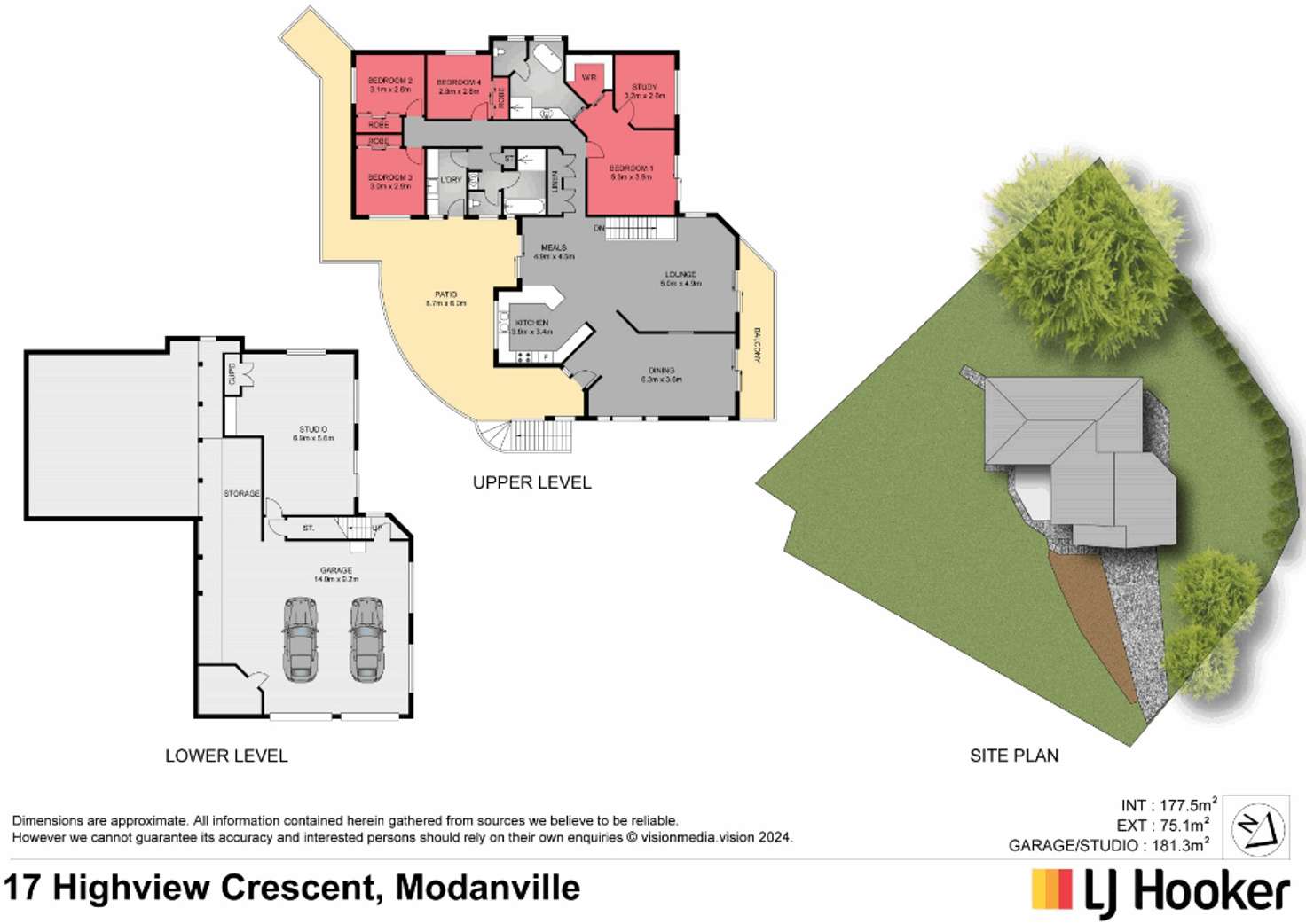 Floorplan of Homely house listing, 17 Highview Crescent, Modanville NSW 2480