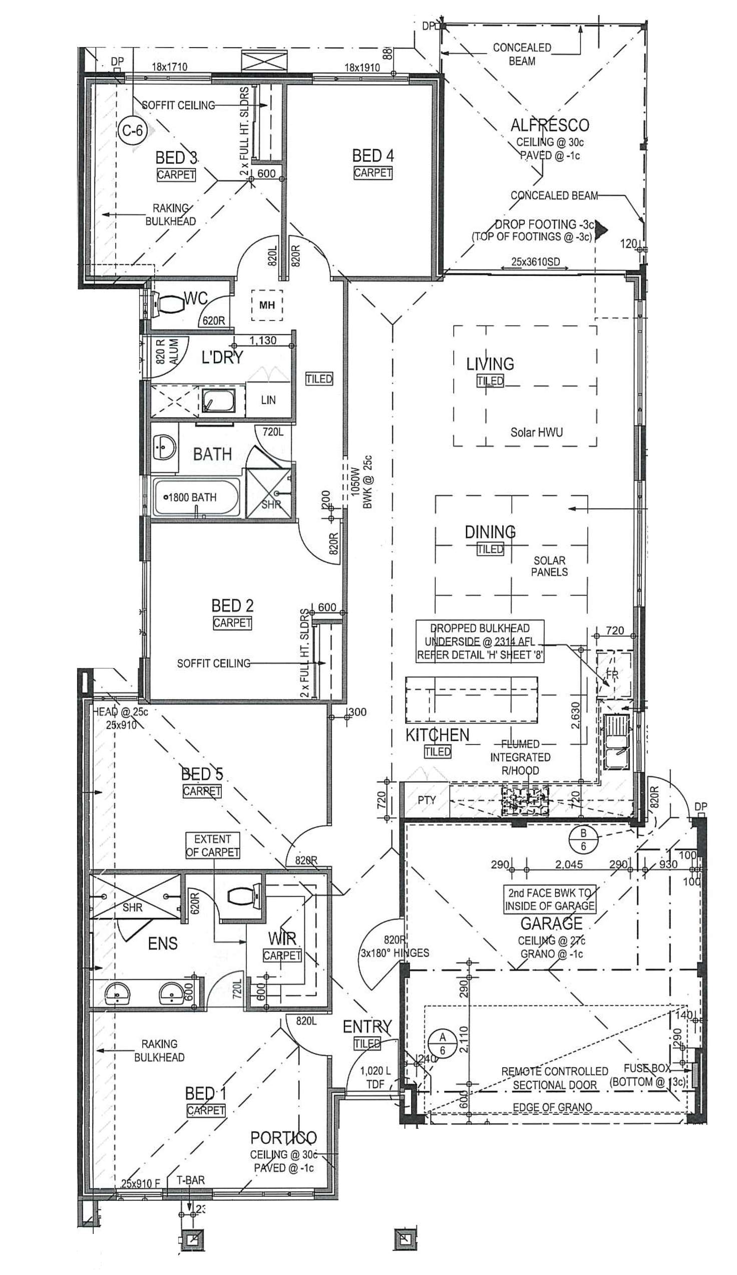 Floorplan of Homely house listing, 13 Derwent Rise, Alkimos WA 6038