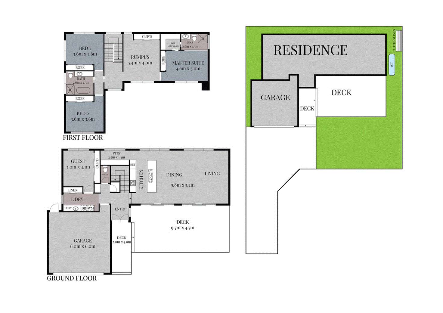 Floorplan of Homely house listing, 39a Halford Street, Inverloch VIC 3996