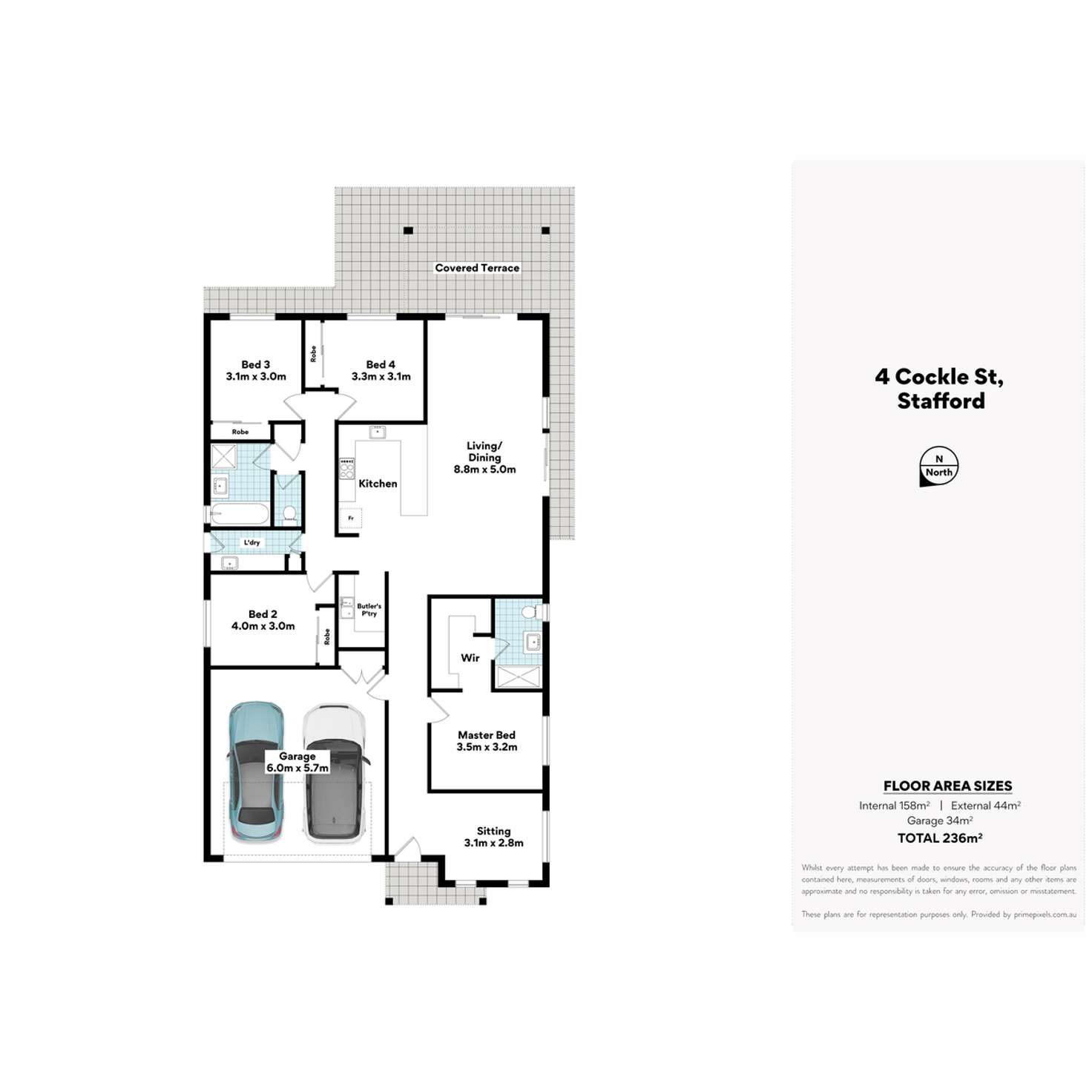 Floorplan of Homely house listing, 4 Cockle Street, Stafford QLD 4053