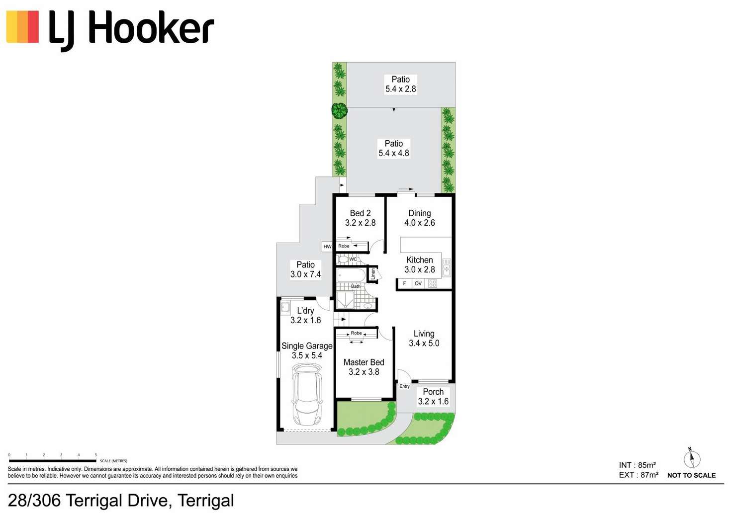 Floorplan of Homely villa listing, 28/306 Terrigal Drive, Terrigal NSW 2260