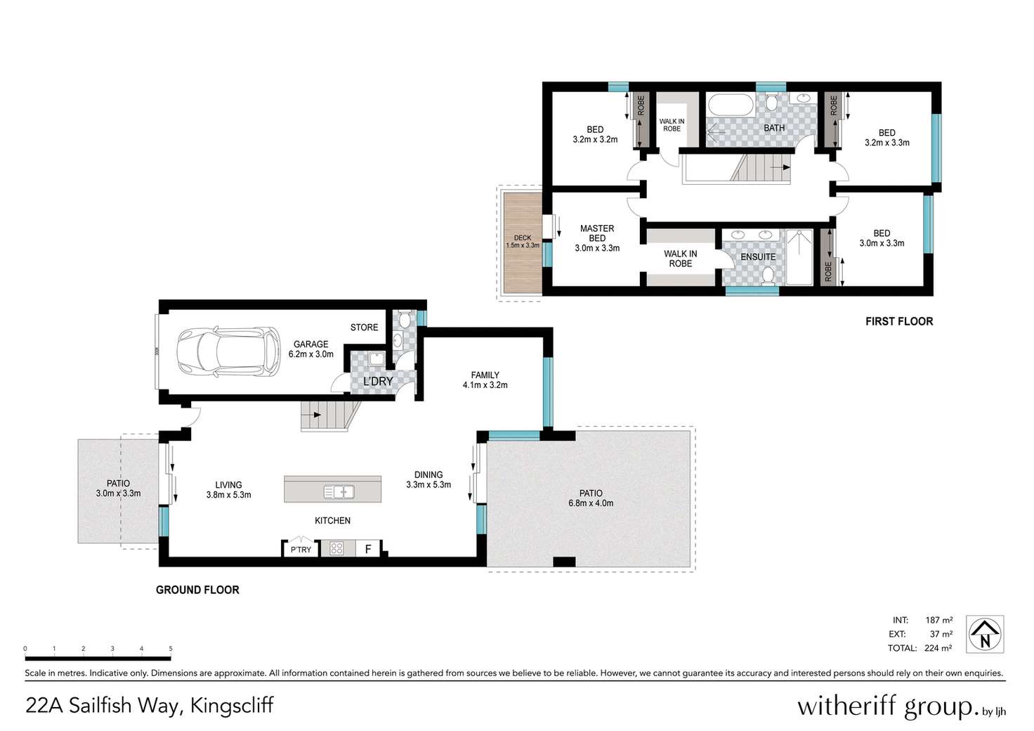 Floorplan of Homely house listing, 22a Seaside Drive, Kingscliff NSW 2487