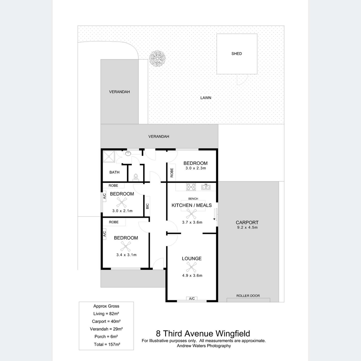 Floorplan of Homely house listing, 8 Third Street, Wingfield SA 5013