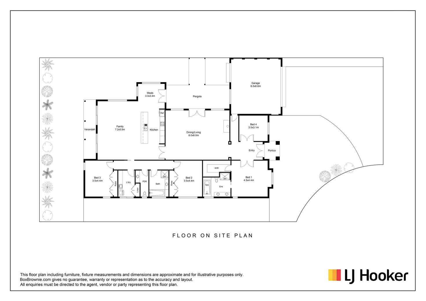 Floorplan of Homely house listing, 6 Brampton Close, Point Cook VIC 3030