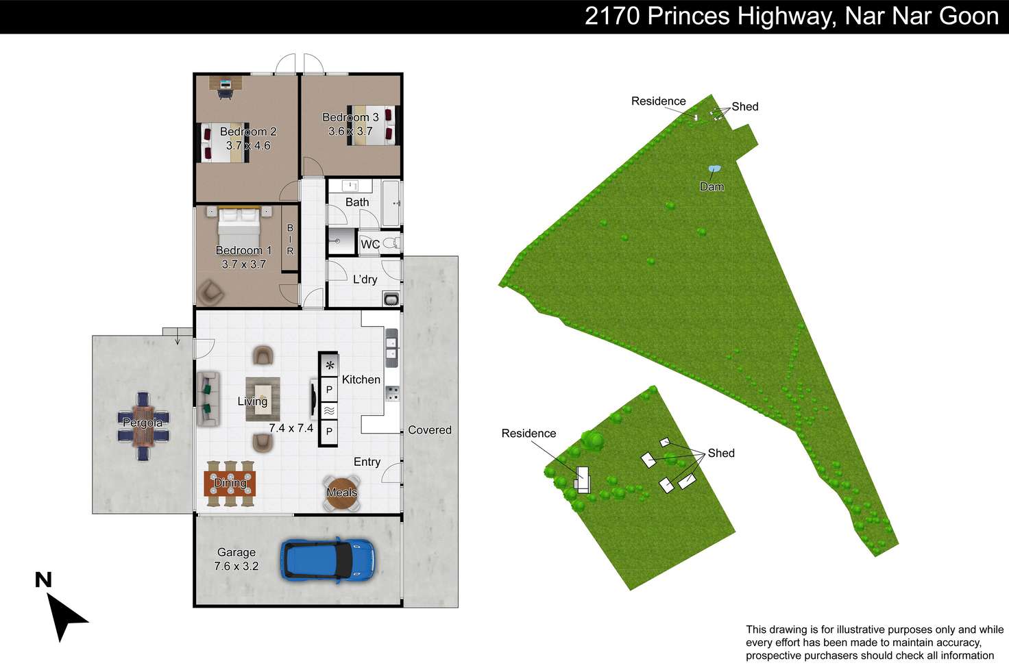 Floorplan of Homely mixedFarming listing, 2170 Princes Highway, Nar Nar Goon VIC 3812