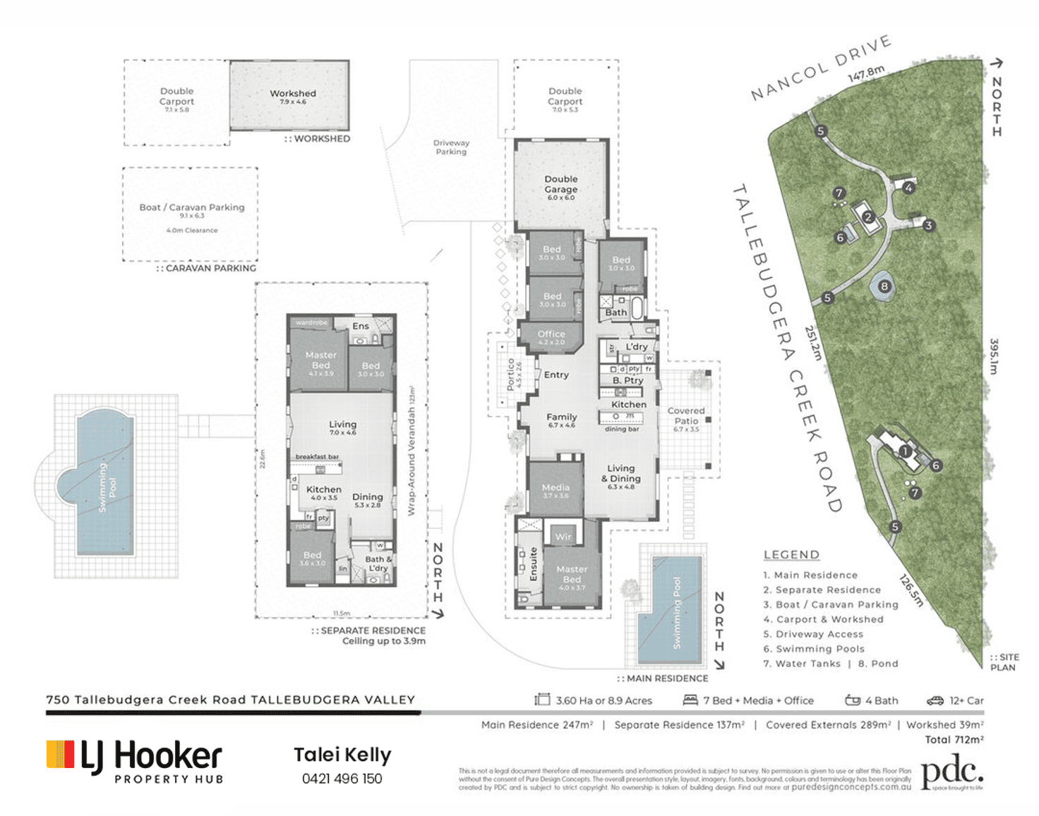 Floorplan of Homely acreageSemiRural listing, 750 Tallebudgera Creek Road, Tallebudgera Valley QLD 4228