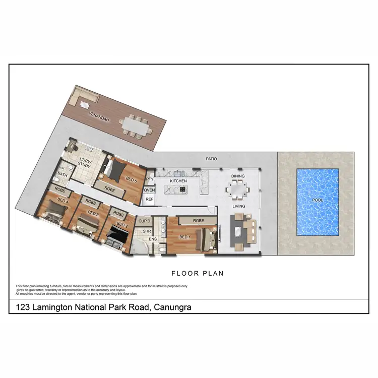 Floorplan of Homely house listing, 123 Lamington National Park Road, Canungra QLD 4275
