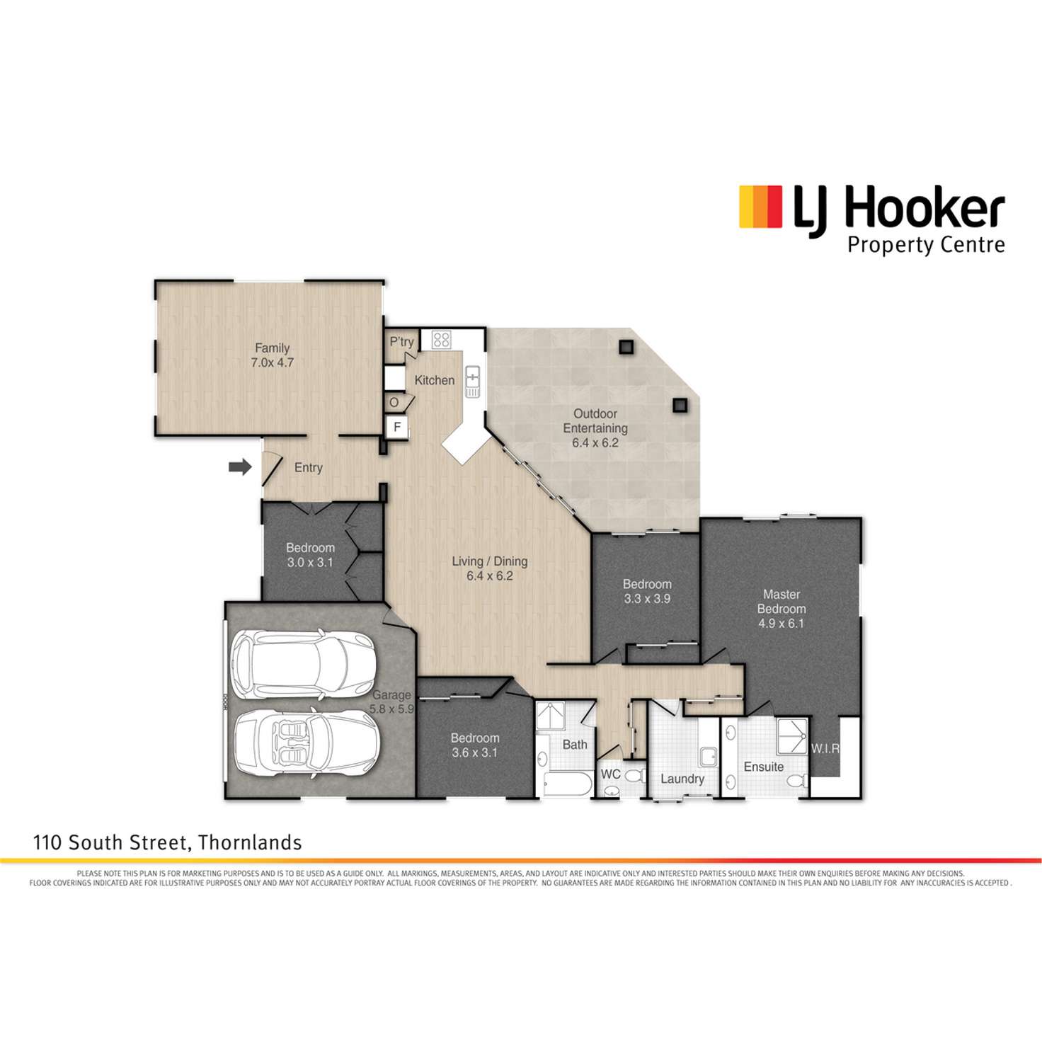 Floorplan of Homely house listing, 110 South Street, Thornlands QLD 4164