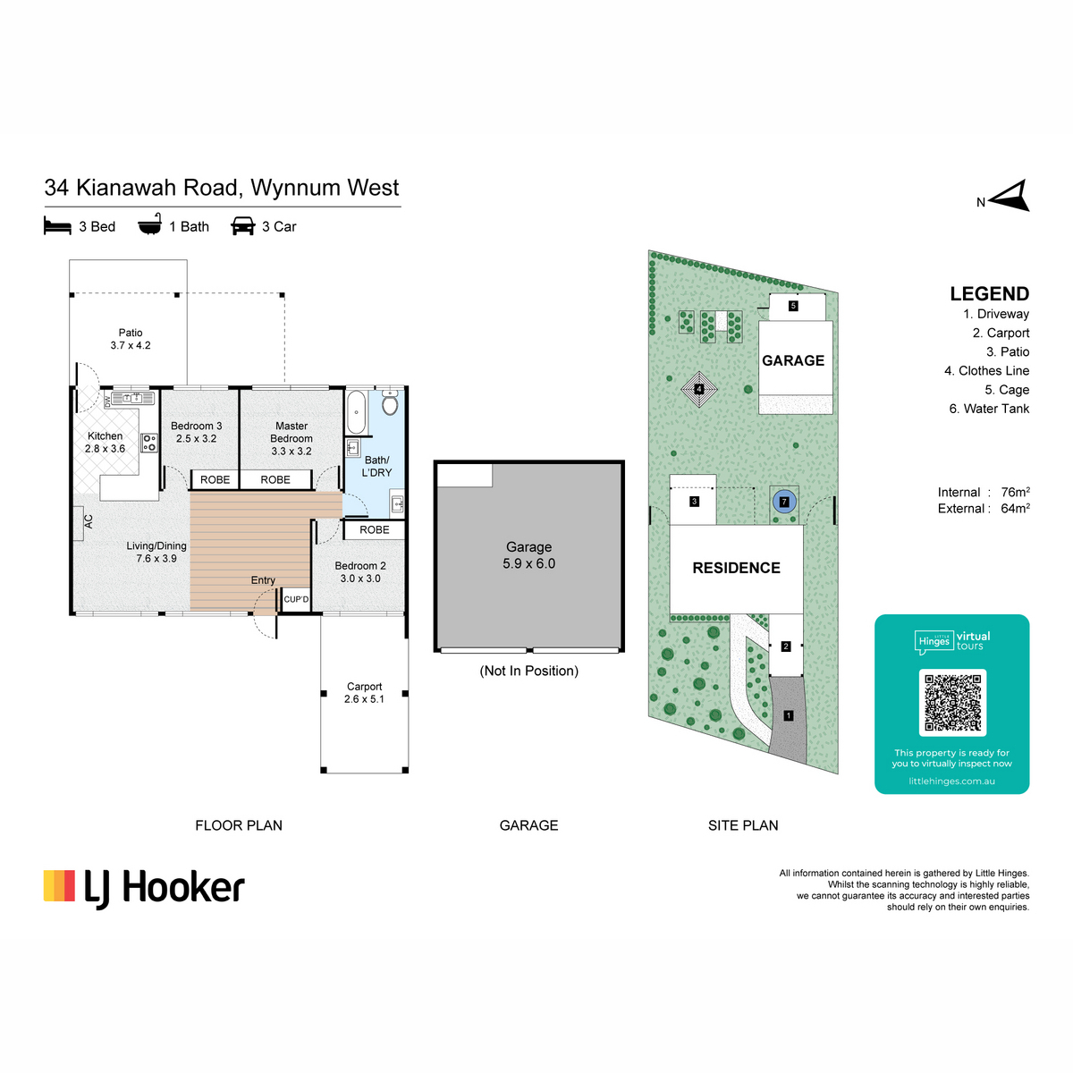 Floorplan of Homely house listing, 34 Kianawah Road, Wynnum West QLD 4178