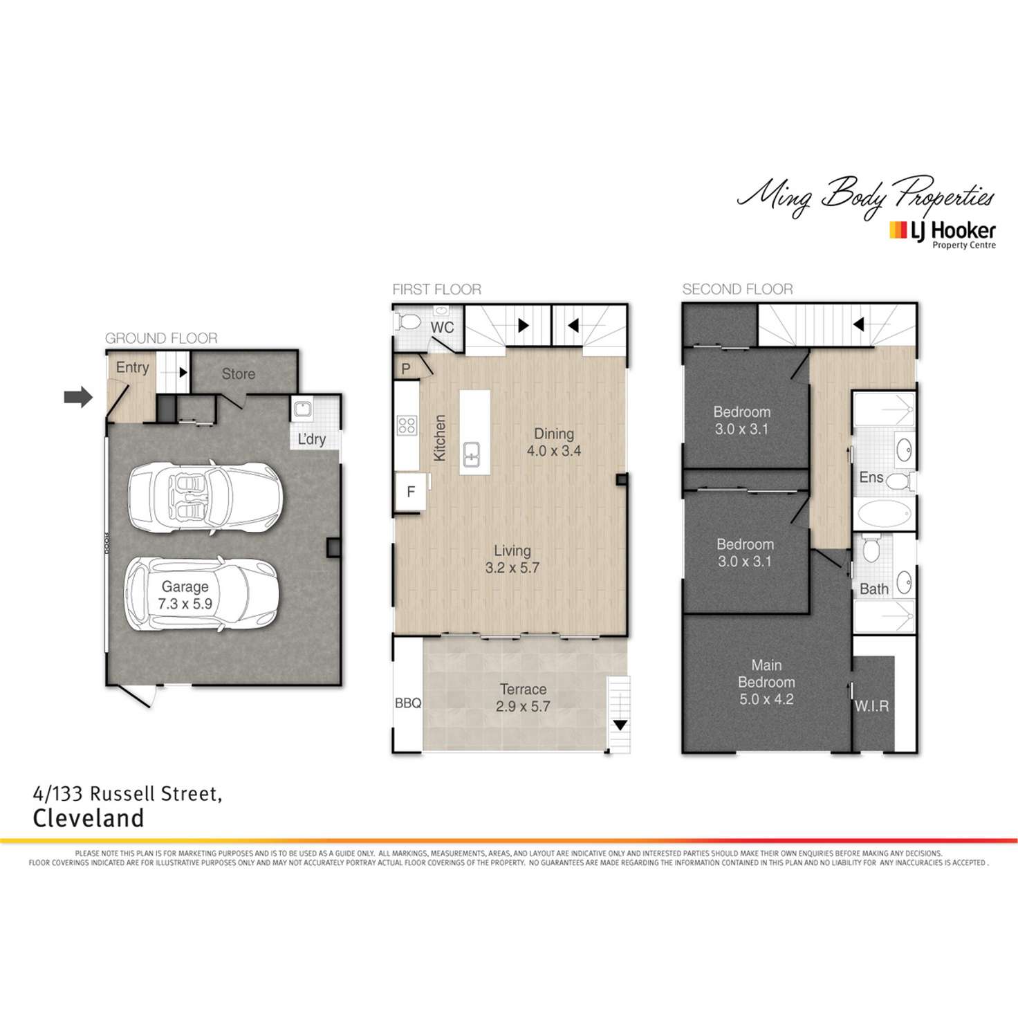 Floorplan of Homely unit listing, 4/133 Russell Street, Cleveland QLD 4163