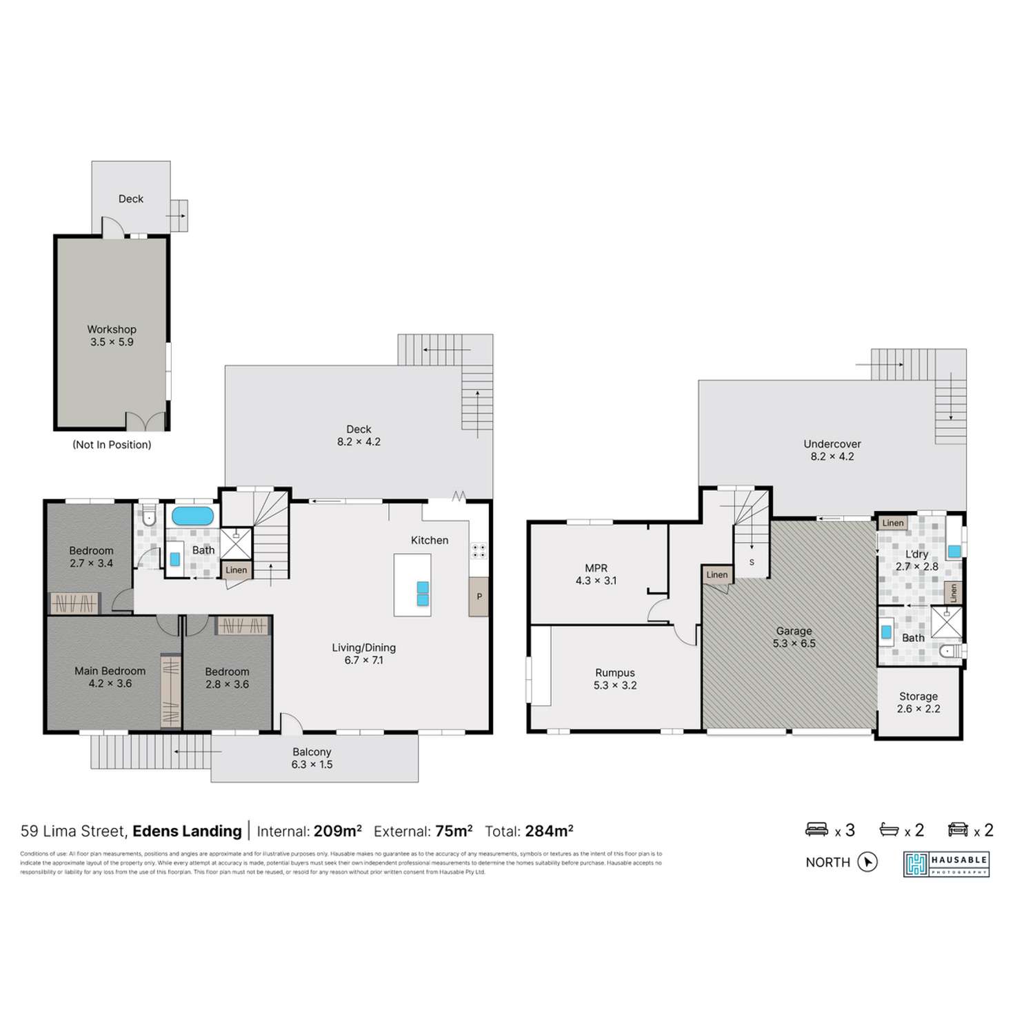 Floorplan of Homely house listing, 59 Lima Street, Edens Landing QLD 4207