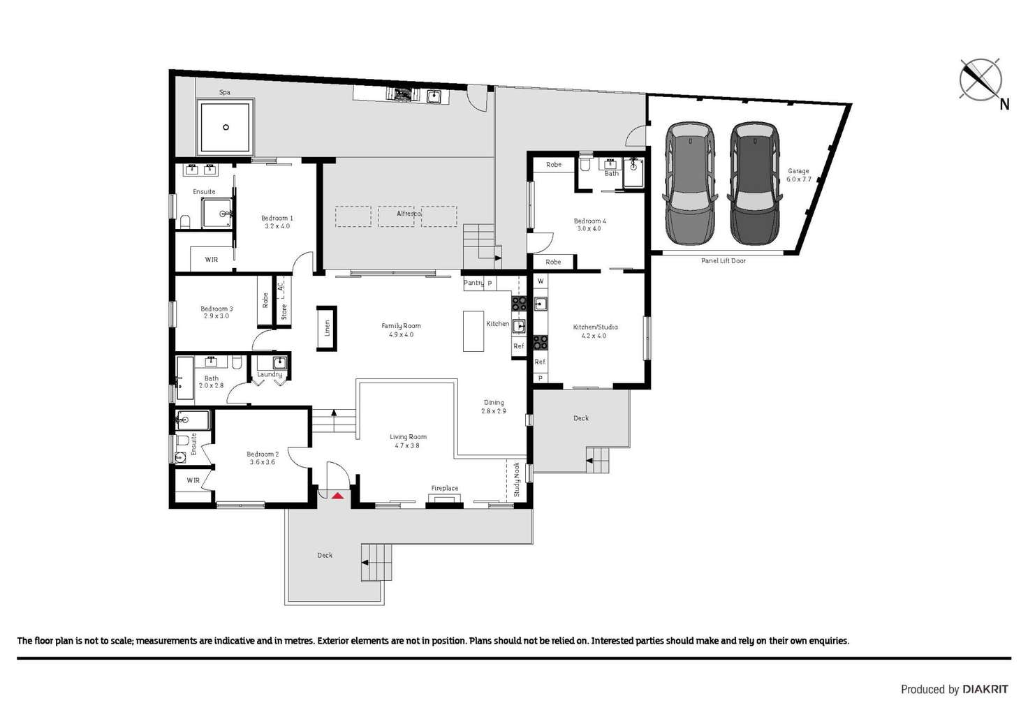 Floorplan of Homely house listing, 1 Faulkner Place, Chapman ACT 2611