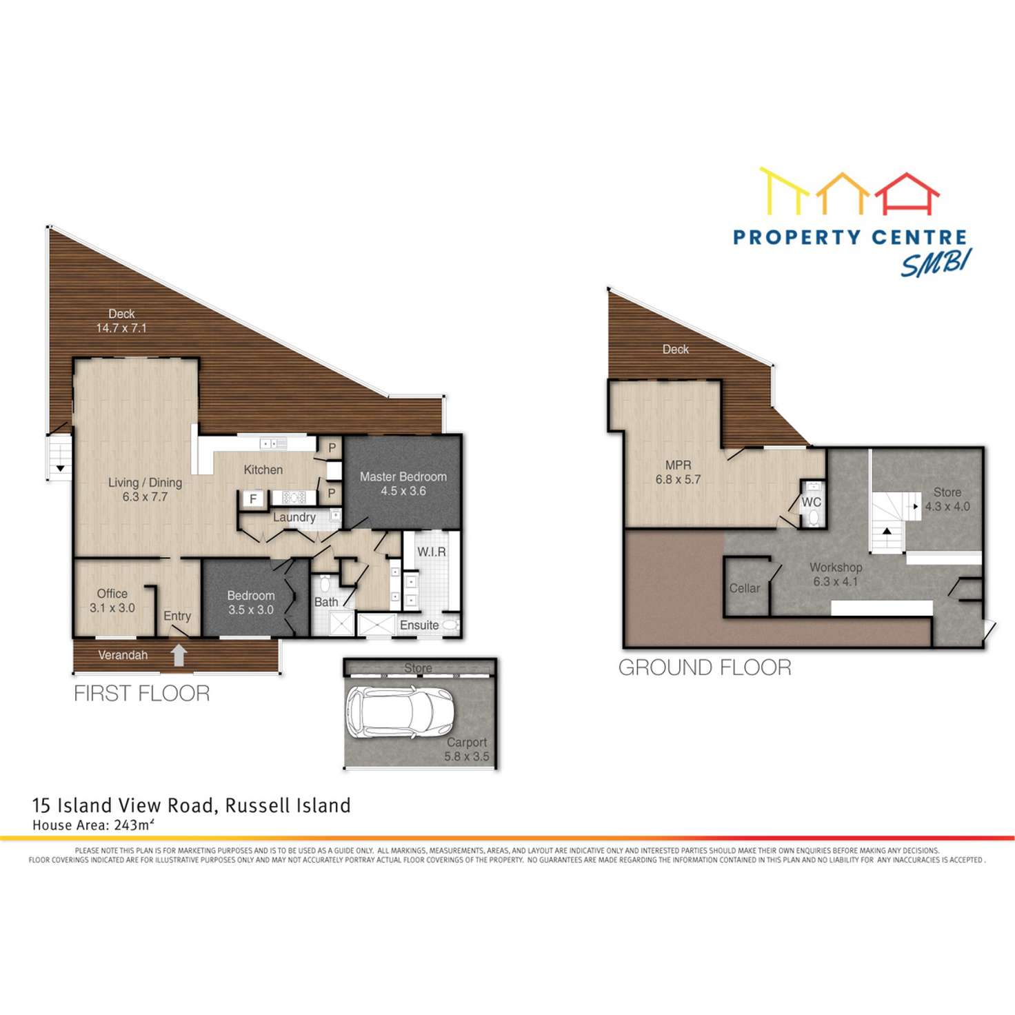 Floorplan of Homely house listing, 15 Island View Road, Russell Island QLD 4184