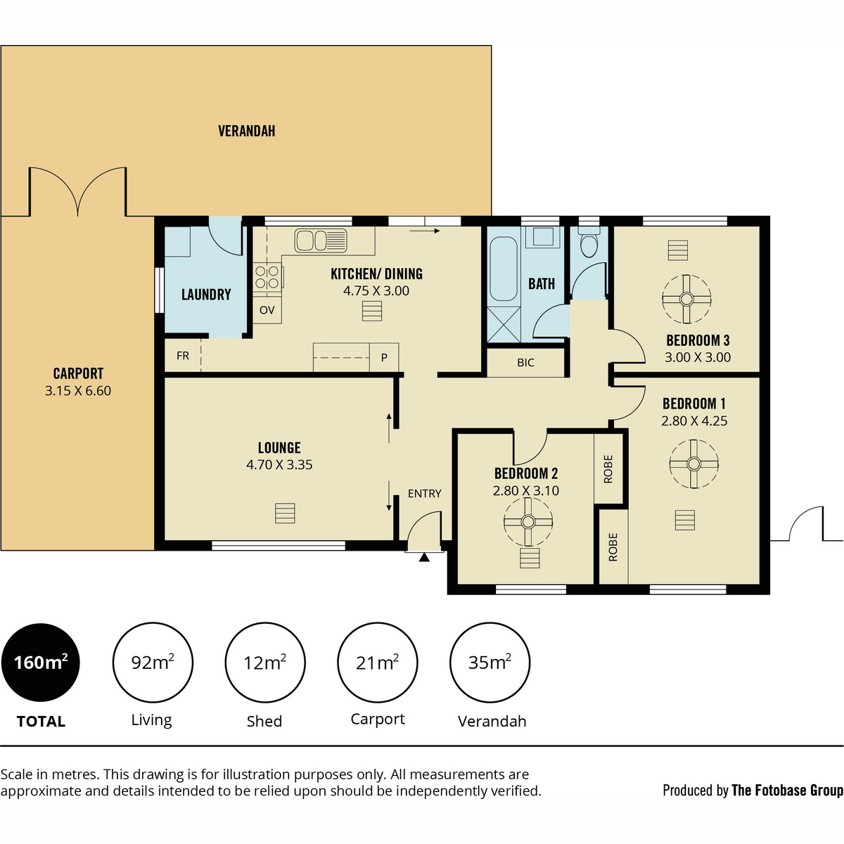 Floorplan of Homely house listing, 30 Northbri Avenue, Salisbury East SA 5109