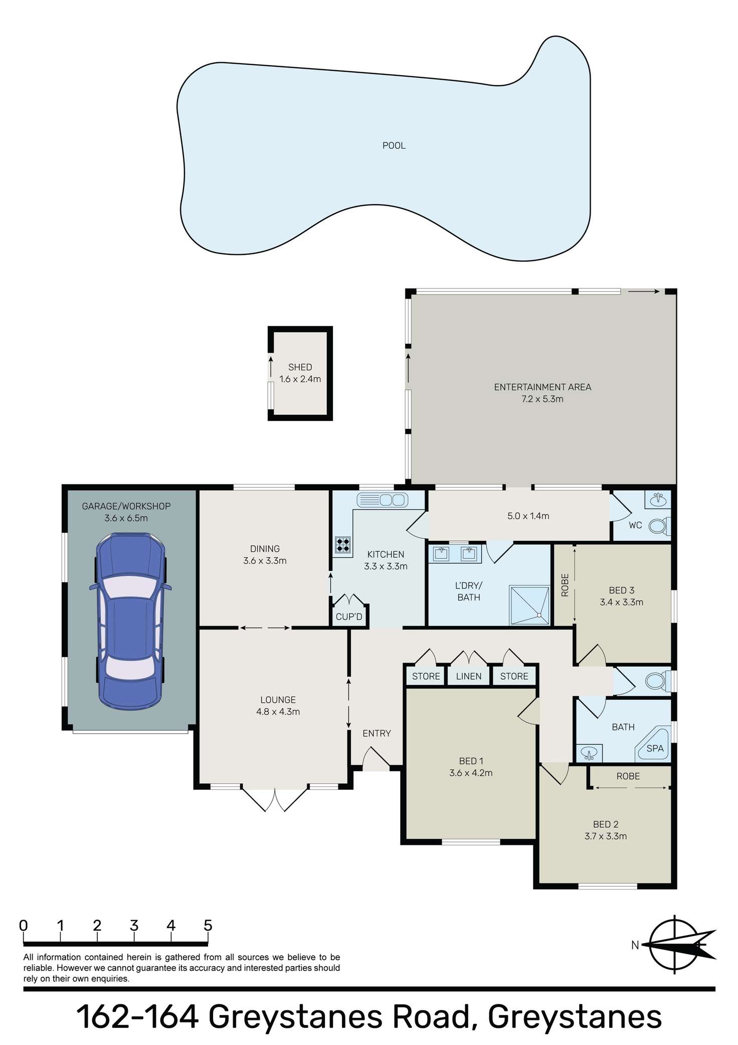 Floorplan of Homely house listing, 162-164 Greystanes Road, Greystanes NSW 2145