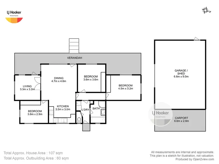 Floorplan of Homely house listing, 44 Cliff View Drive, Allens Rivulet TAS 7150