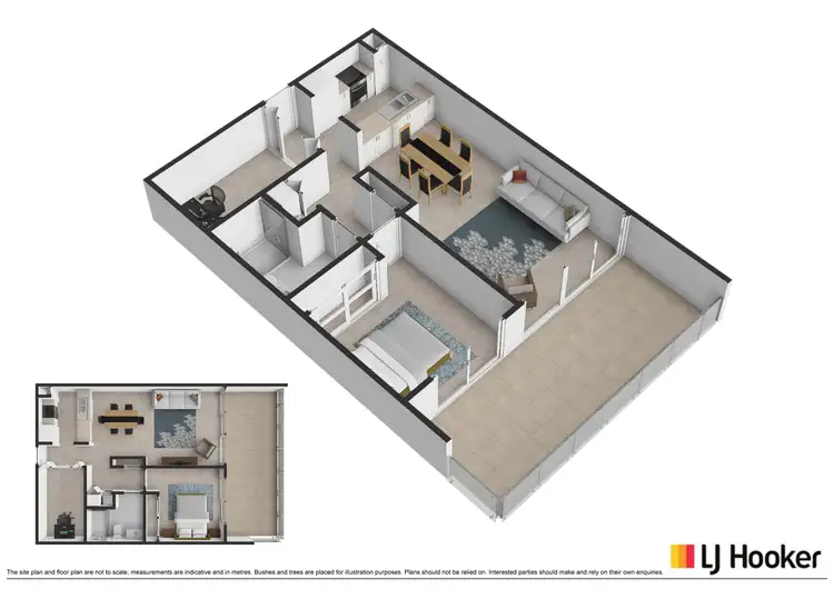 Floorplan of Homely apartment listing, 23/34 Alex Colley Crescent, Wright ACT 2611
