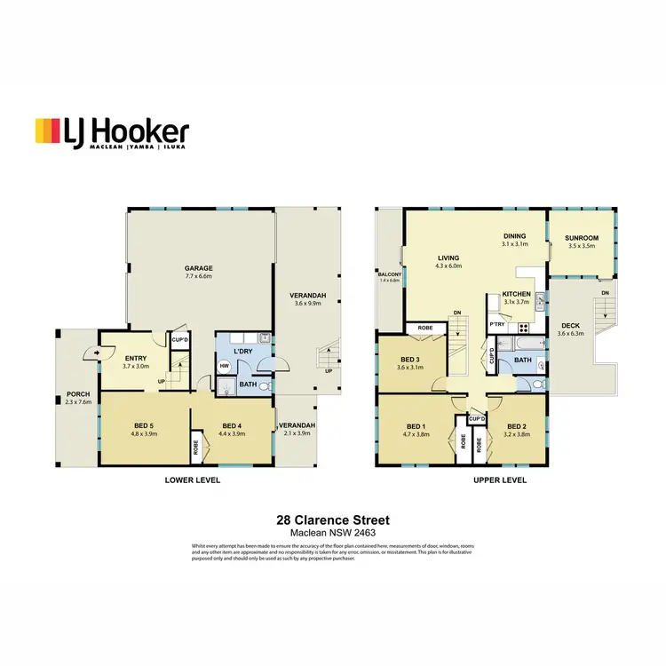Floorplan of Homely house listing, 28 Clarence Street, Maclean NSW 2463