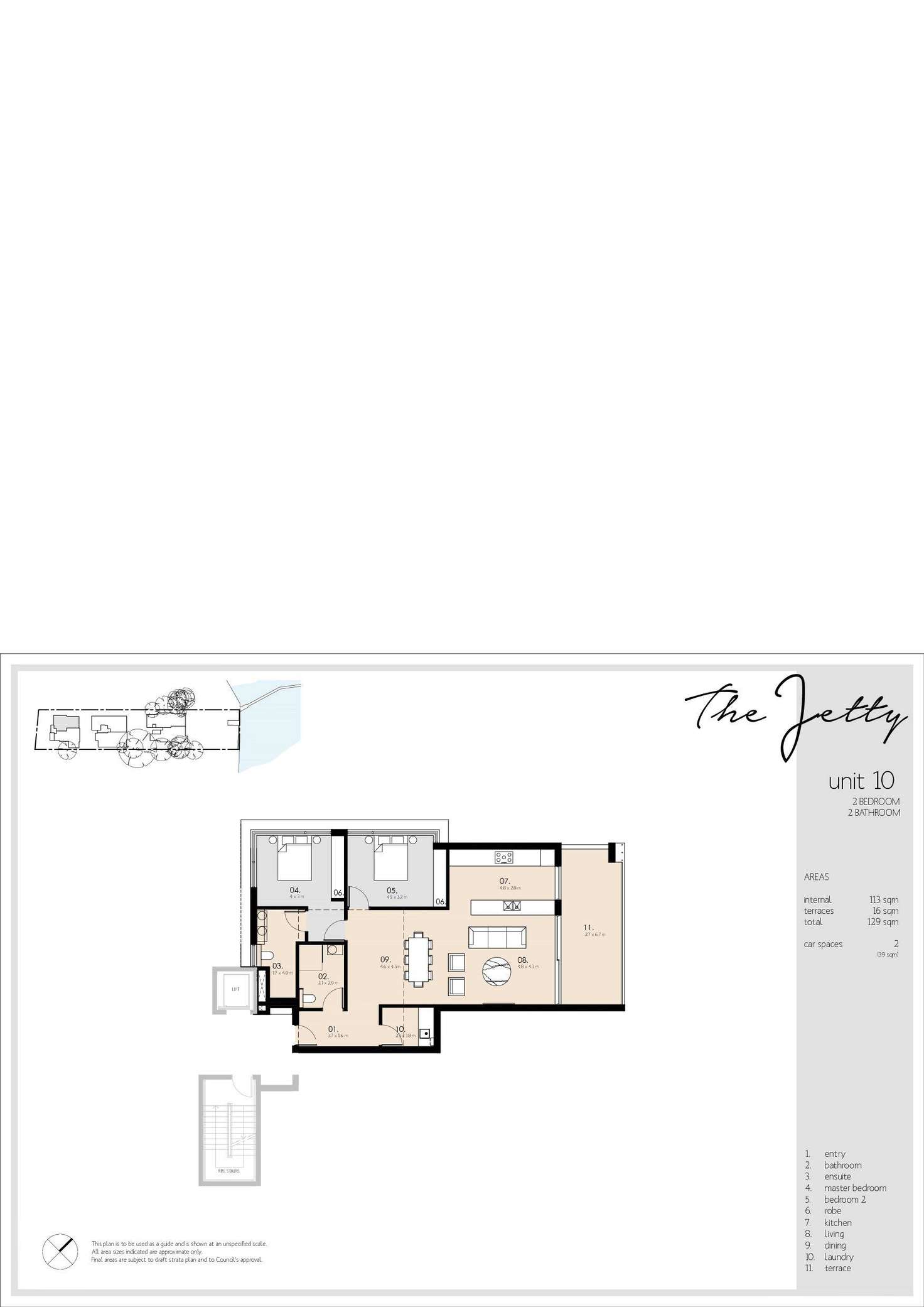 Floorplan of Homely apartment listing, 10/1754 Pittwater Road, Bayview NSW 2104