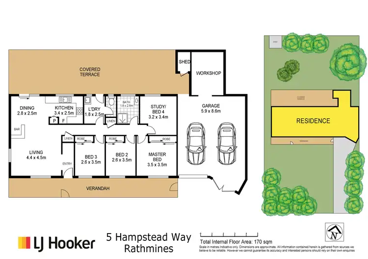 Floorplan of Homely house listing, 5 Hampstead Way, Rathmines NSW 2283