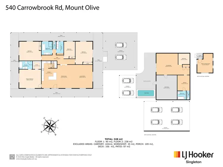 Floorplan of Homely rural property listing, 540 Carrowbrook Road, Singleton NSW 2330