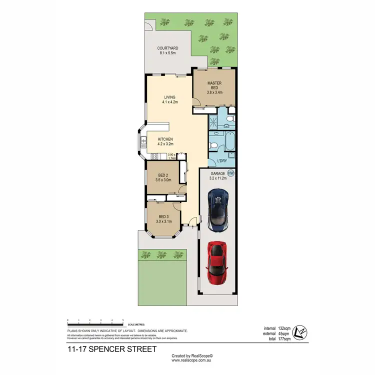 Floorplan of Homely villa listing, 11/17 Spencer Street, Aspley QLD 4034