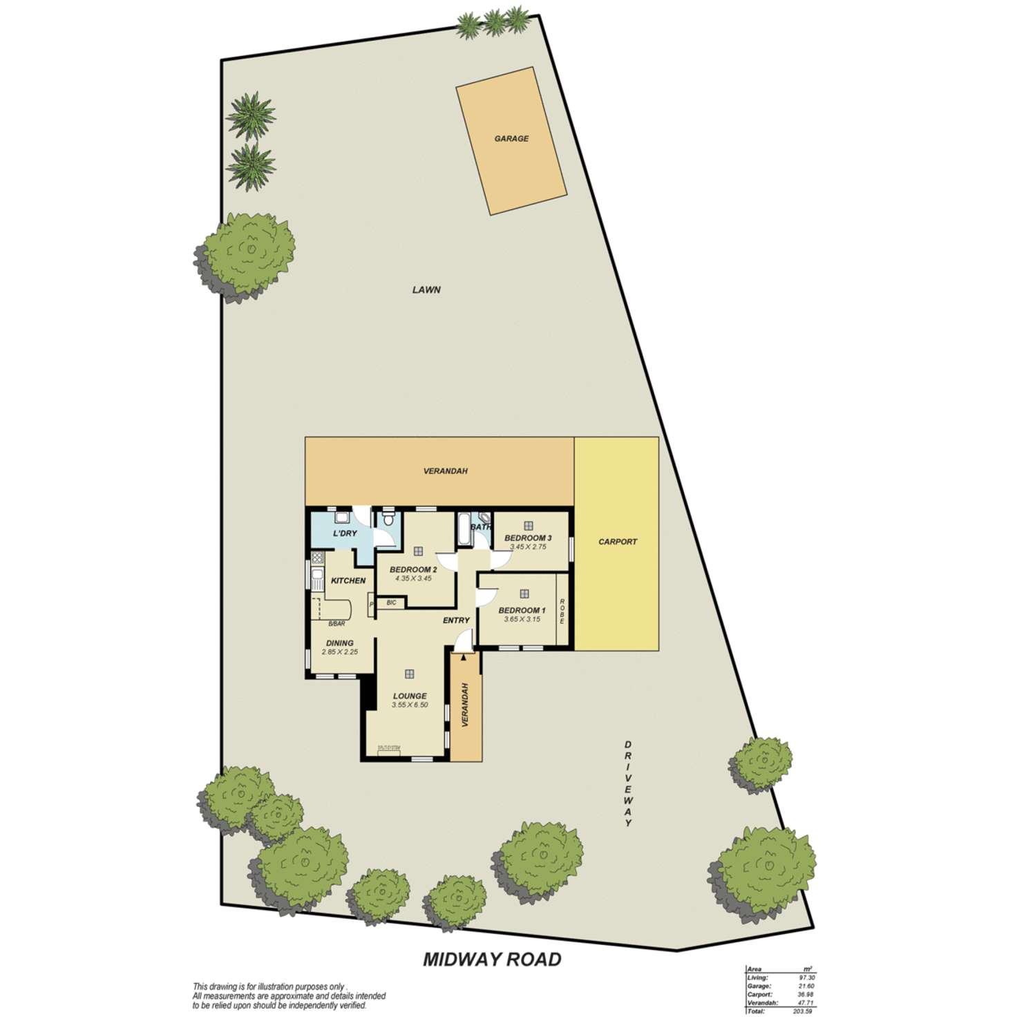 Floorplan of Homely house listing, 252 Midway Road, Elizabeth Downs SA 5113