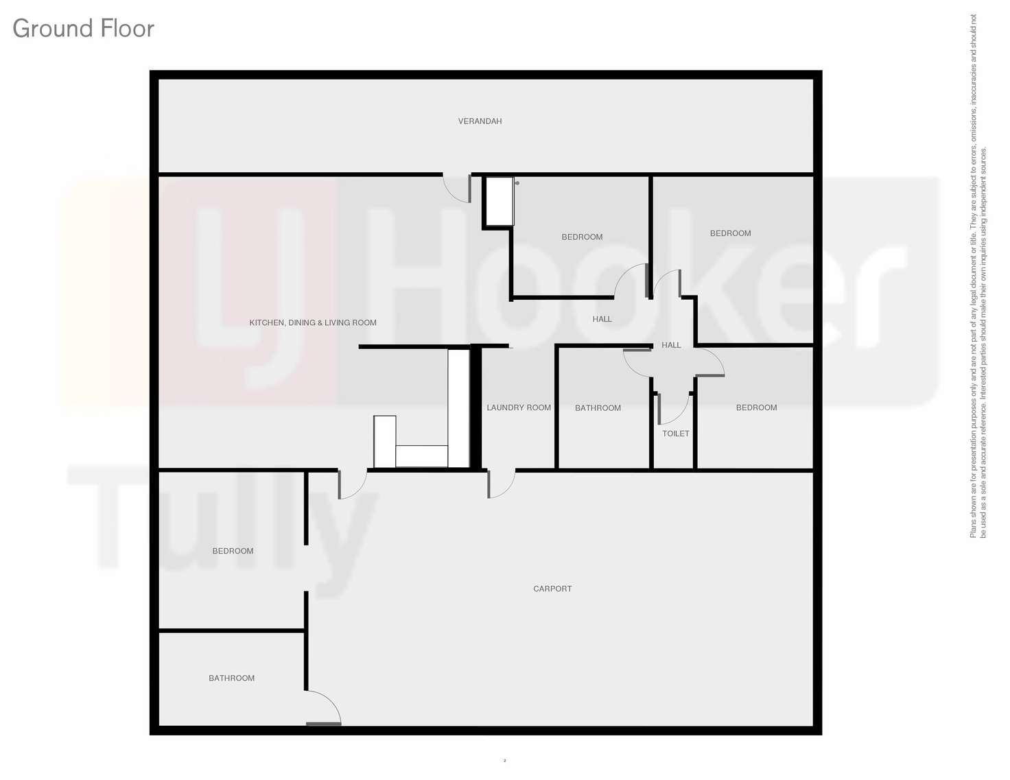 Floorplan of Homely house listing, 5 MJV McNamara Close, Bulgun QLD 4854