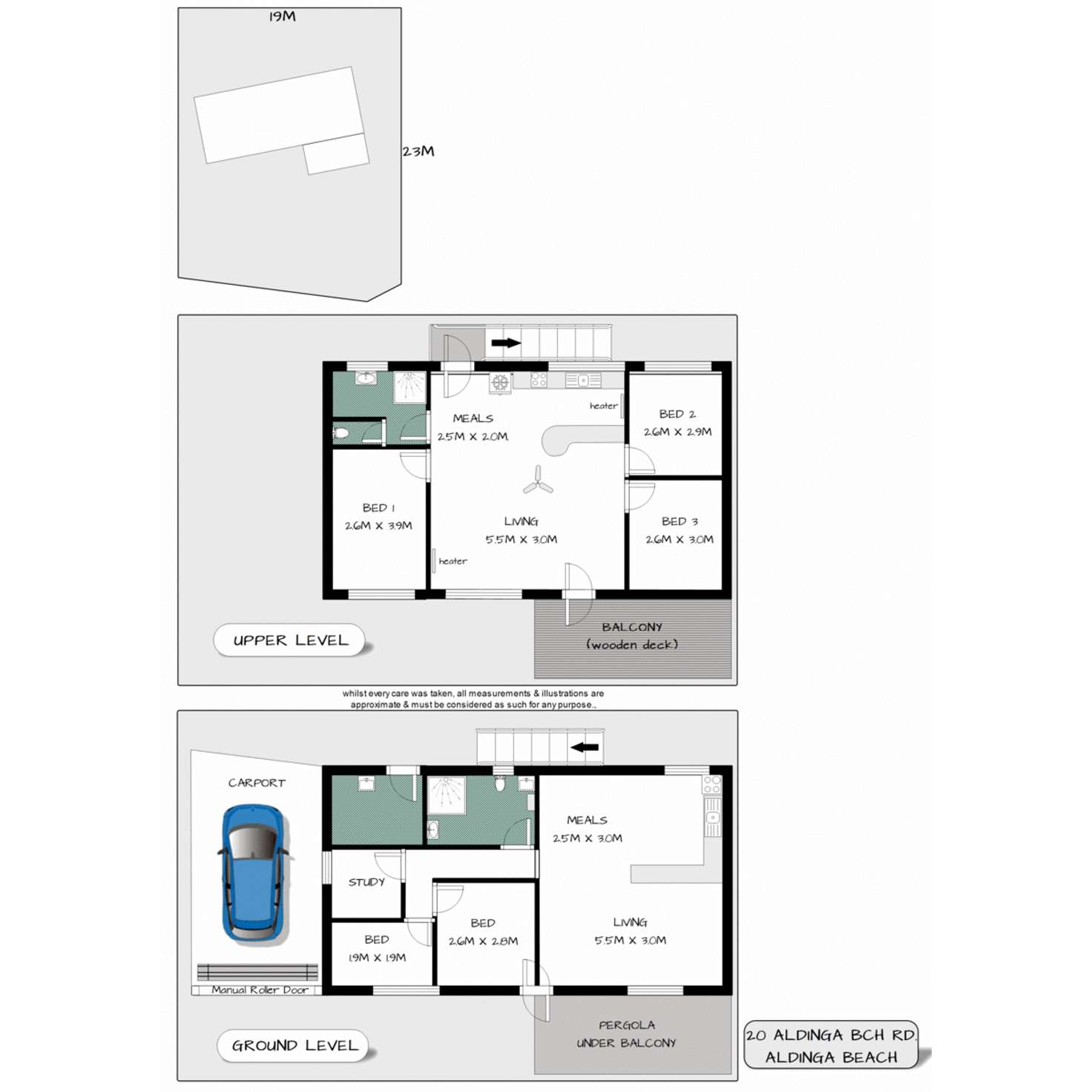 Floorplan of Homely house listing, 20 Aldinga Beach Road, Aldinga Beach SA 5173