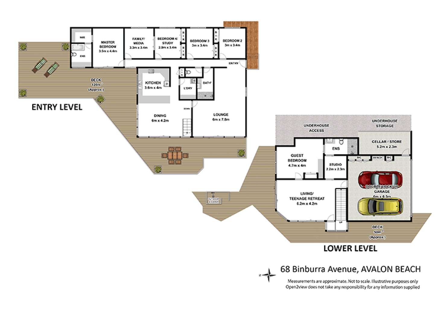 Floorplan of Homely house listing, 68 Binburra Avenue, Avalon Beach NSW 2107