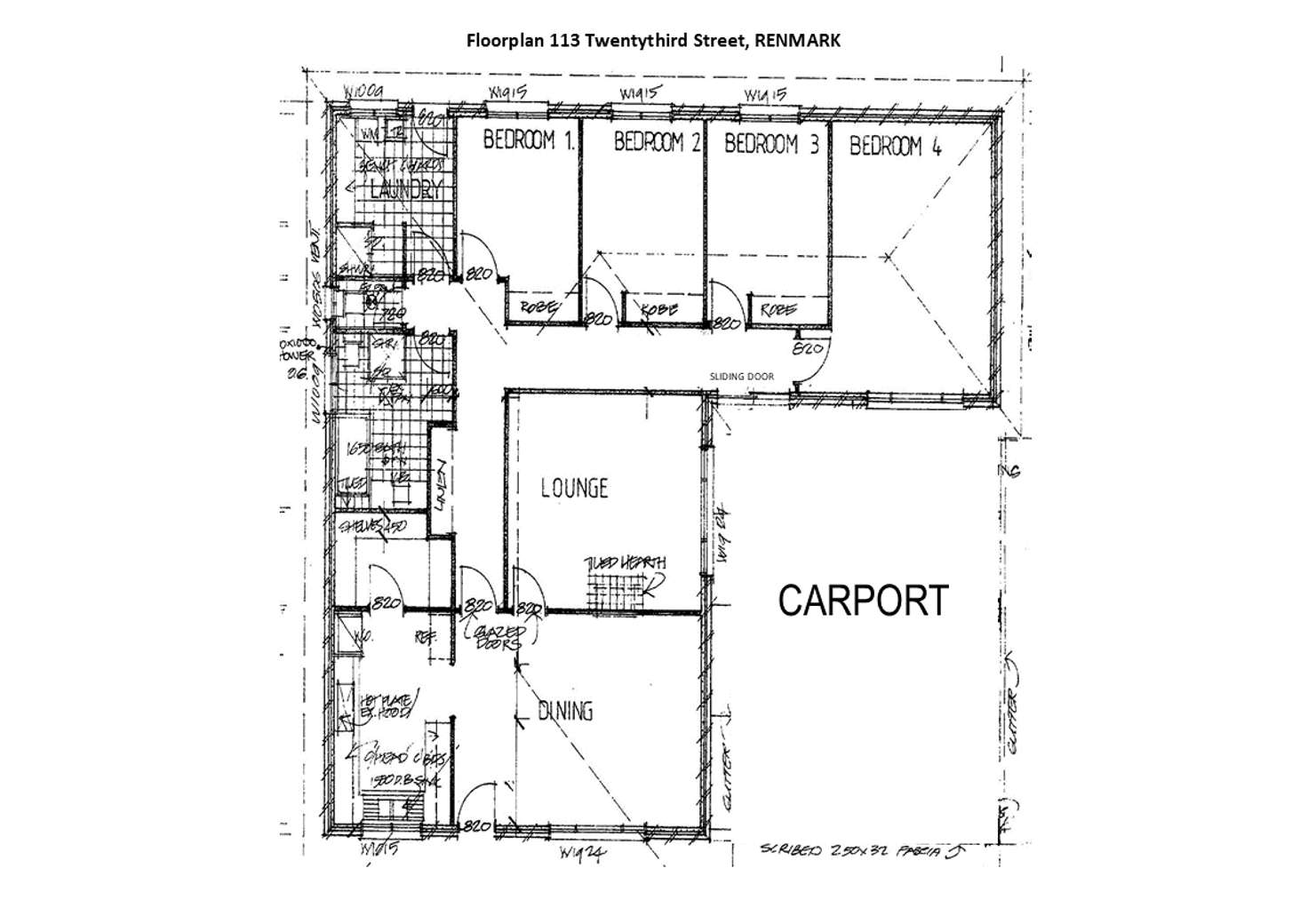 Floorplan of Homely house listing, 113 Twentythird Street, Renmark SA 5341