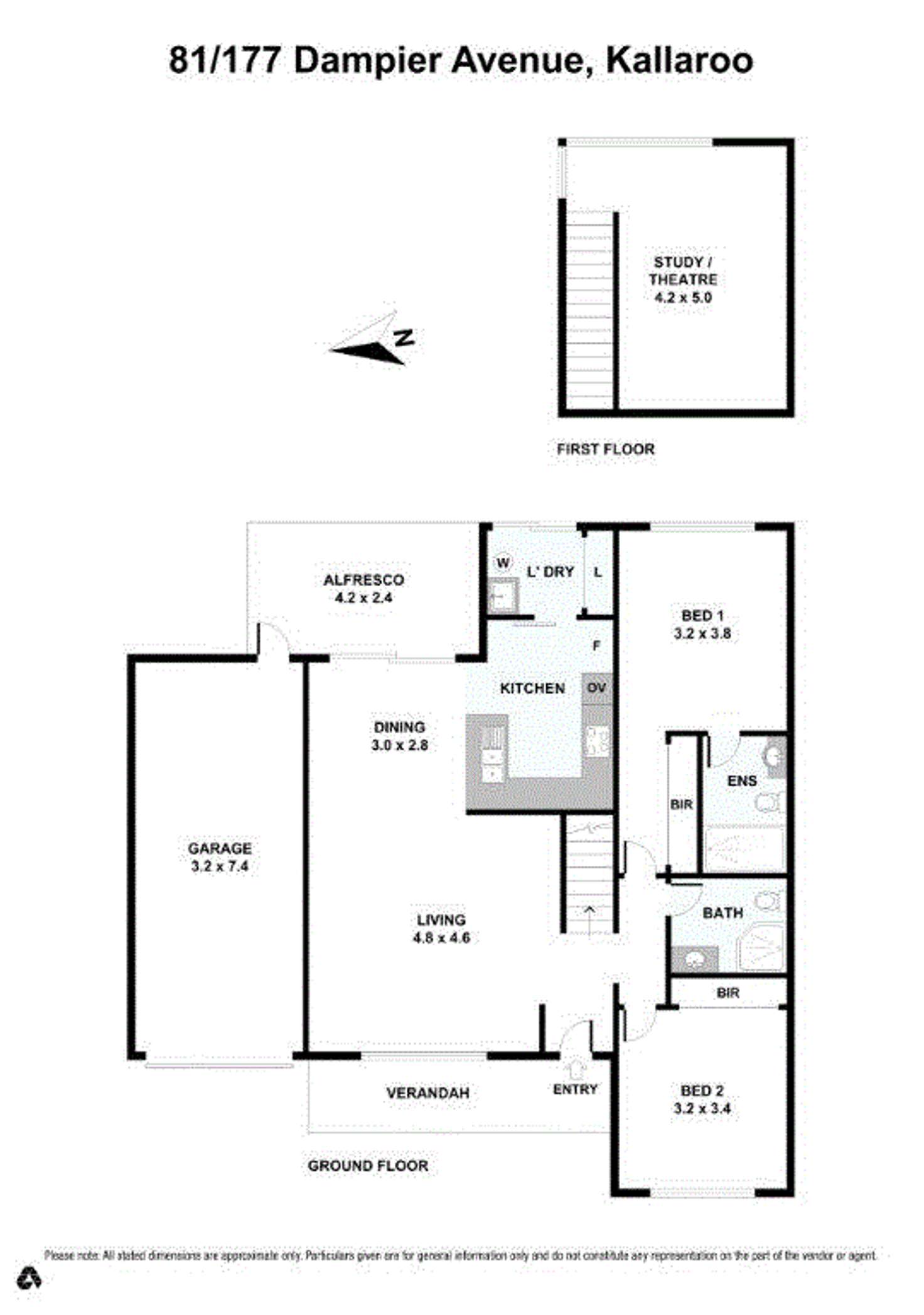 Floorplan of Homely house listing, 81/177 Dampier Avenue, Kallaroo WA 6025