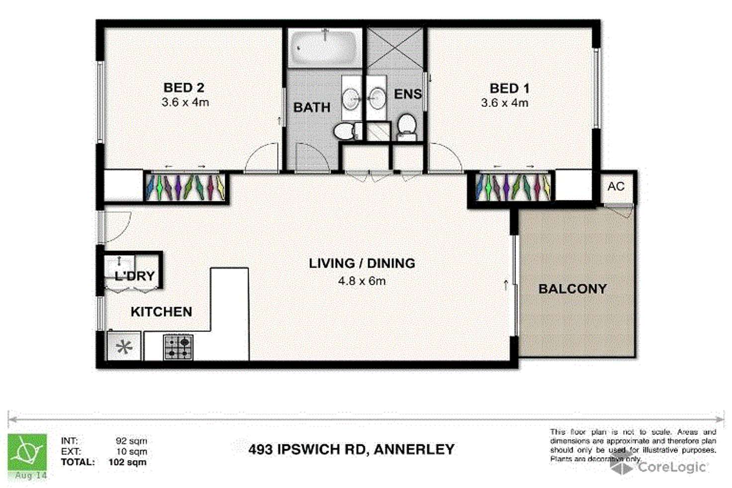 Floorplan of Homely apartment listing, 7/493 Ipswich Road, Annerley QLD 4103