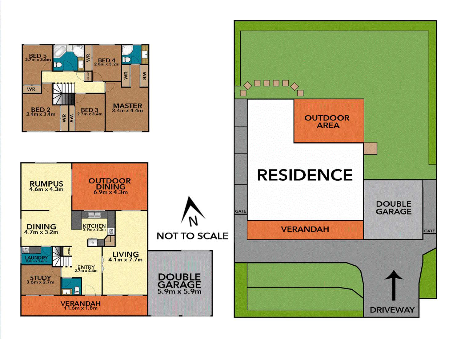 Floorplan of Homely house listing, 18 Bataan Circuit, Bateau Bay NSW 2261
