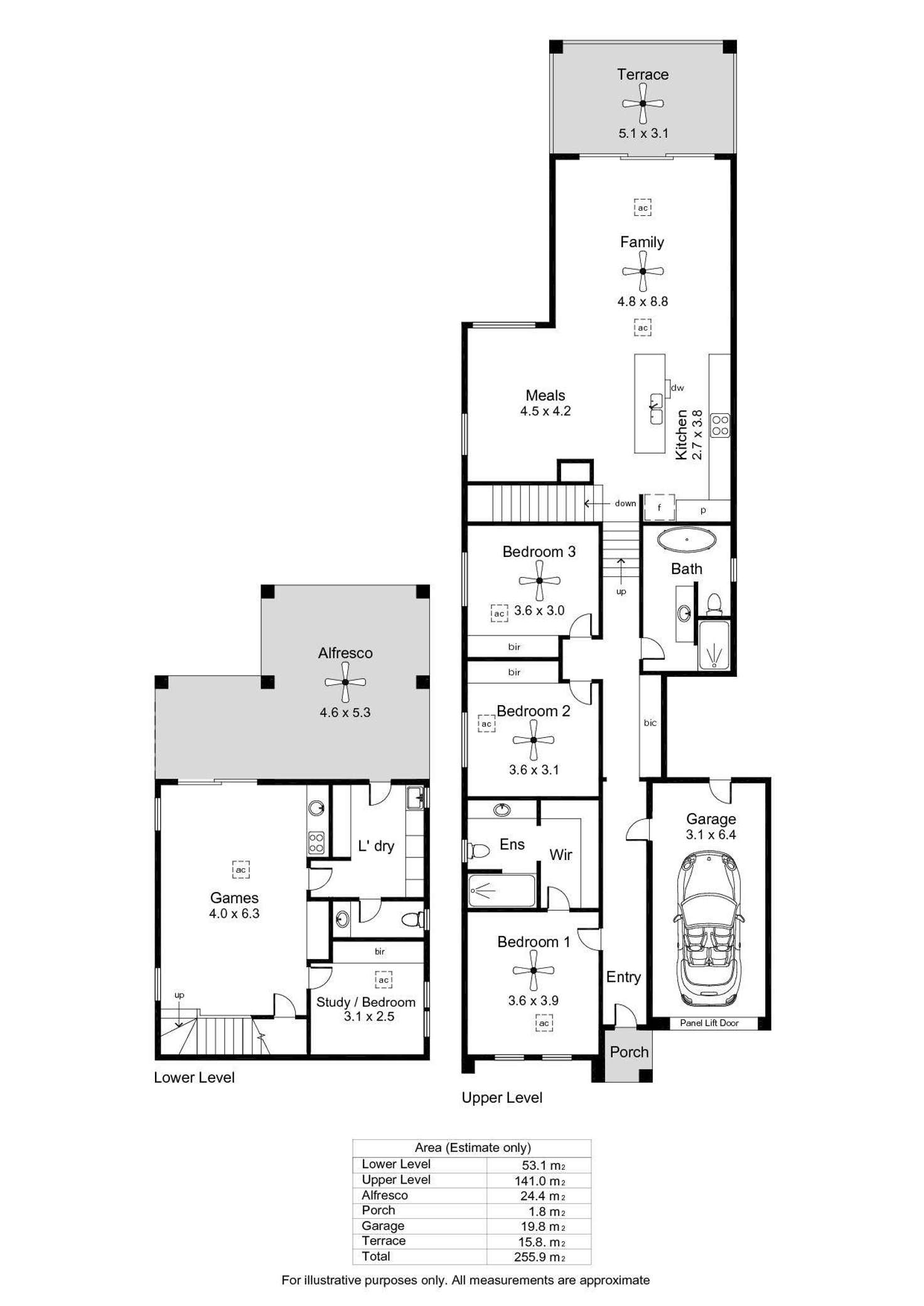 Floorplan of Homely house listing, 16b Bellview Drive, Athelstone SA 5076